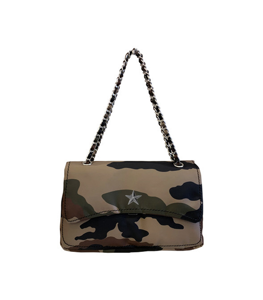 Tracolla In Nylon - Camouflage