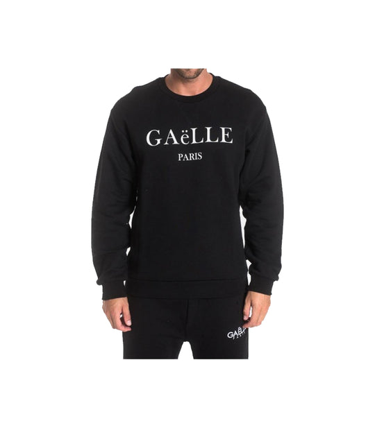 Felpa Paricollo Triangolino - Nero